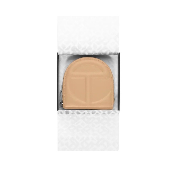 Cream Telfar wallet